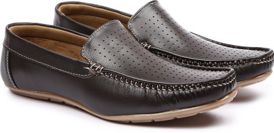 

Andrew Scott Men's Brown Synthetic Loafers For Men(Brown, Coffee