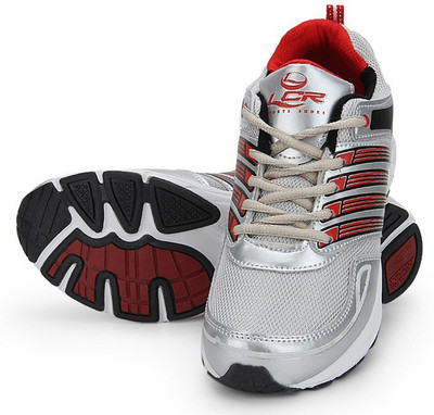

Lancer Running Shoes For Men(Silver, Red), Black