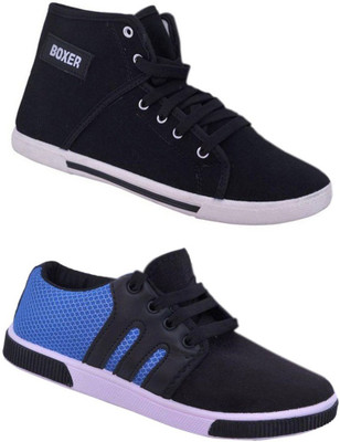 

Tyashya Sneakers For Men(Multicolor, Blue & black