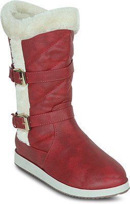 

Get Glamr Designer Uggy Boots For Women(Red