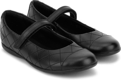 Clarks Girls, Black leather