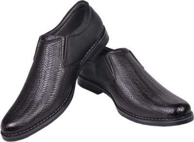 

Azzaro Black Ducas Party Wear Shoes For Men(Black