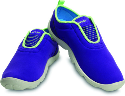 

Crocs Duet Busy Day Easy-on Shoe Casuals For Women(Blue), 15501-50m