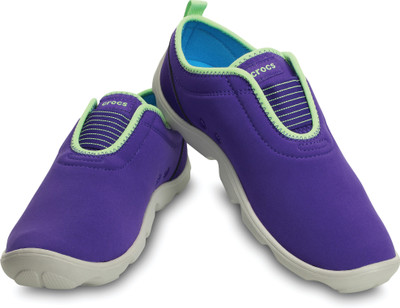 

Crocs Casuals For Women(Blue), Ultraviolet/pearl white