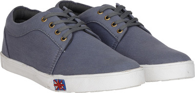 

Kraasa 837 Canvas Shoes For Men(Grey