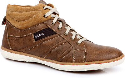 

Escaro Men's Lace Up Casuals For Men(Brown