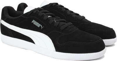 

Puma Icra Trainer SD Men Sneakers For Men(Black), Black-white