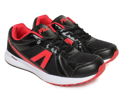 

Fila Running Shoes For Men(Black, Blk/rd