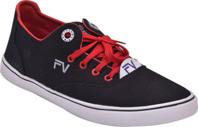 

Fashion Victim Canvas Shoes For Men(Black