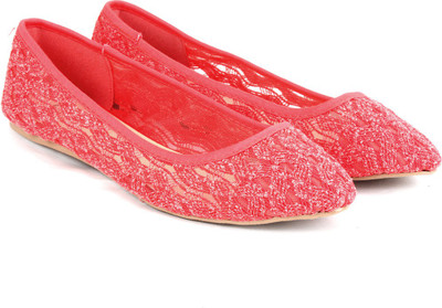 

QUPID Bellies For Women(Pink, Colc