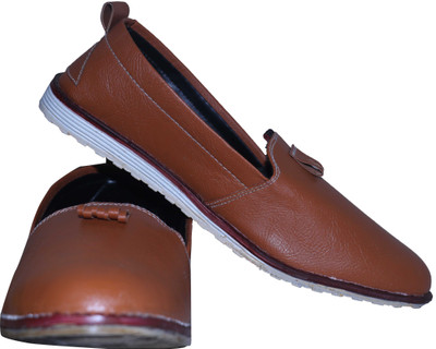 

One Up Loafers For Men(Brown), Brown - 10
