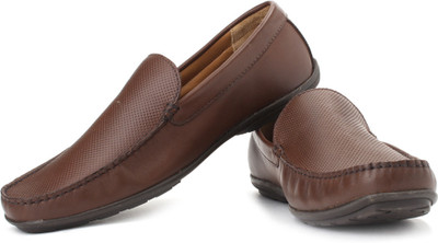 

Bata Driver Men Smooth Leather Slip On Shoes For Men(Brown
