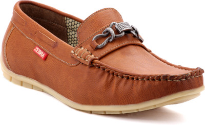 

Zebra High Defination Men's 100% Pure S.Leather Brown Oxford Brogue Shoes Lace Up For Men(Brown
