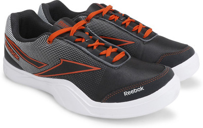 

REEBOK ATHLETIC RUN 2.0 Men Running Shoes For Men(Grey, Orange), Grvl/slvr/orange/wht