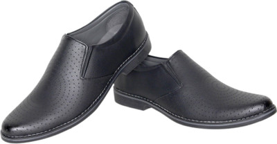 

Azzaro Black Ducas Corporate Casuals For Men(Black