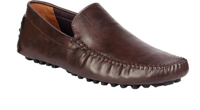 

Leather Park Loafers For Men(Brown
