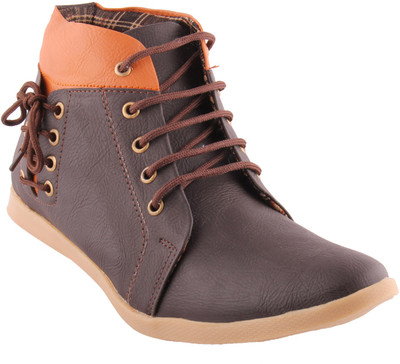 

Shoe Island V1086 Boots For Men(Brown