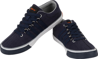 

Sparx Subtle Appeal Canvas Shoes For Men(Blue, White