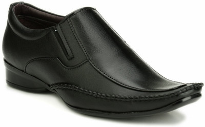 Mactree Matching Slip On Shoes For Men(Black)