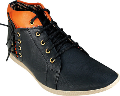 

NYMERIA Casuals For Men(Black