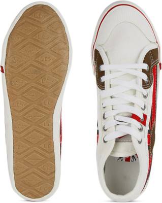 Lee Cooper Men Mid Ankle Canvas Sneakers