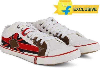Lee Cooper Men Mid Ankle Canvas Sneakers