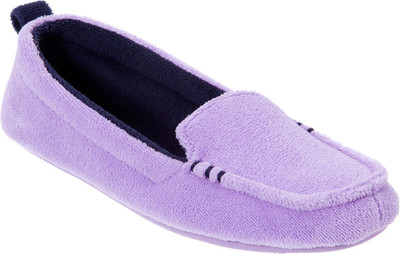 

Dearfoams Soft Casual Sneakers Loafers Shoes Purple Loafers For Women(Purple