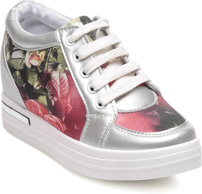 

Elan Sneakers For Women(Multicolor, Silver