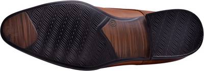Hirel's Tan Stylish Derby Lace Up
