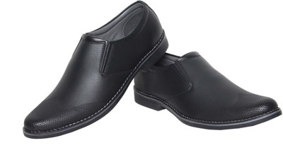 

Azzaro Black Ducas Corporate Casual Shoes For Men(Black