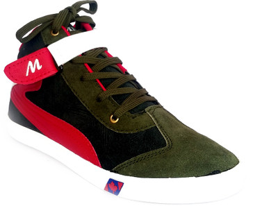 

Leves Leather Casuals For Men(Green, Multicolor