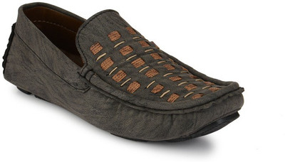 

ZebX Loafers For Men(Grey, Brown
