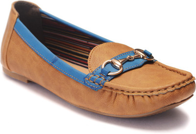

Flat n Heels Loafers For Women(Tan)