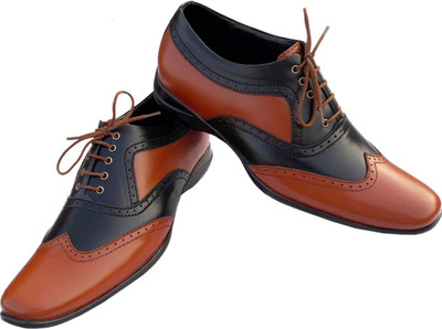 

Seamax Genuine leather Lace Up For Men(Tan