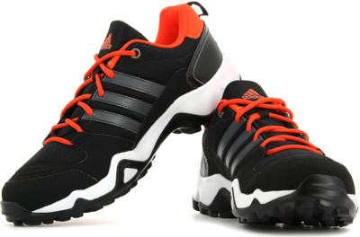 

ADIDAS Zetroi Men Hiking Shoes For Men(Black, Orange), Blk;night met;bold orange