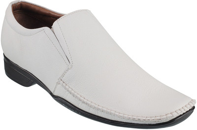 

Mochi Formal Slip On Shoes For Men(White, 16;white