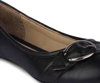 Chemistry Buckle Top Ballerinas
