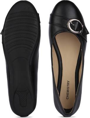 Chemistry Buckle Top Ballerinas