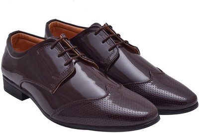 

Hirel's Lace Up For Men(Brown