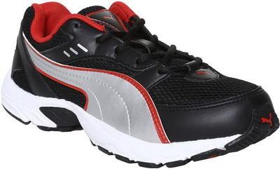 

Puma Boys(Black, Black-steel gray-high risk red