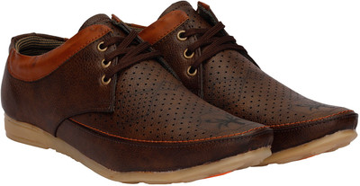 

Kraasa TopAce Party Wear For Men(Brown