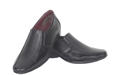 

Azzaro Black Masco Slip On Shoes For Men(Black