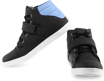 

Clerk Sneakers For Men(Black), Sky blue