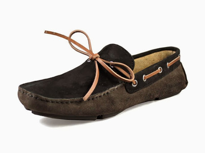

Knotty Derby Riddle Loafer Driving Shoes For Men(Black, Brown