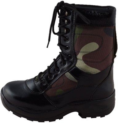 

Adduce Ar-106-Bk-O-Green- Boots For Men(Green, Multicolor