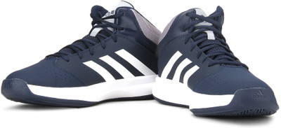 

ADIDAS Isolation 2 Basketball Shoes For Men(White, Navy), Conavy;ftwwht;ltonix