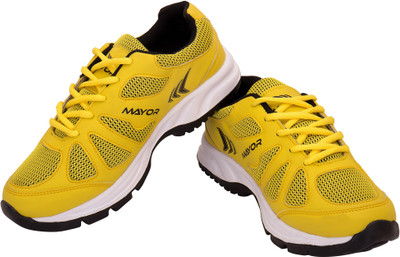 

Mayor MARS Running Shoes For Men(Yellow, Black)