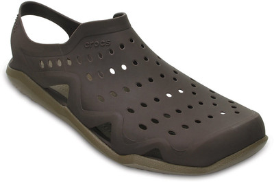 

Crocs Swiftwater Wave Boat Shoes For Men(Brown