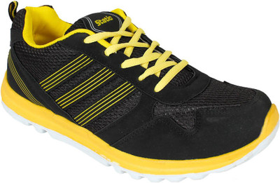 

Shoe Striker Running Shoes For Men(Black, Yellow