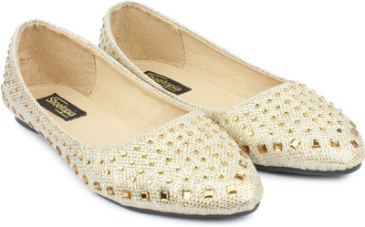 

Shoetopia Bellies For Women(Gold, Golden